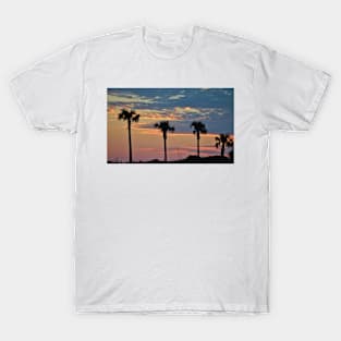 Palm Trees At Sunset T-Shirt
